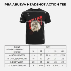 PBA ABUEVA HEADSHOT TEE