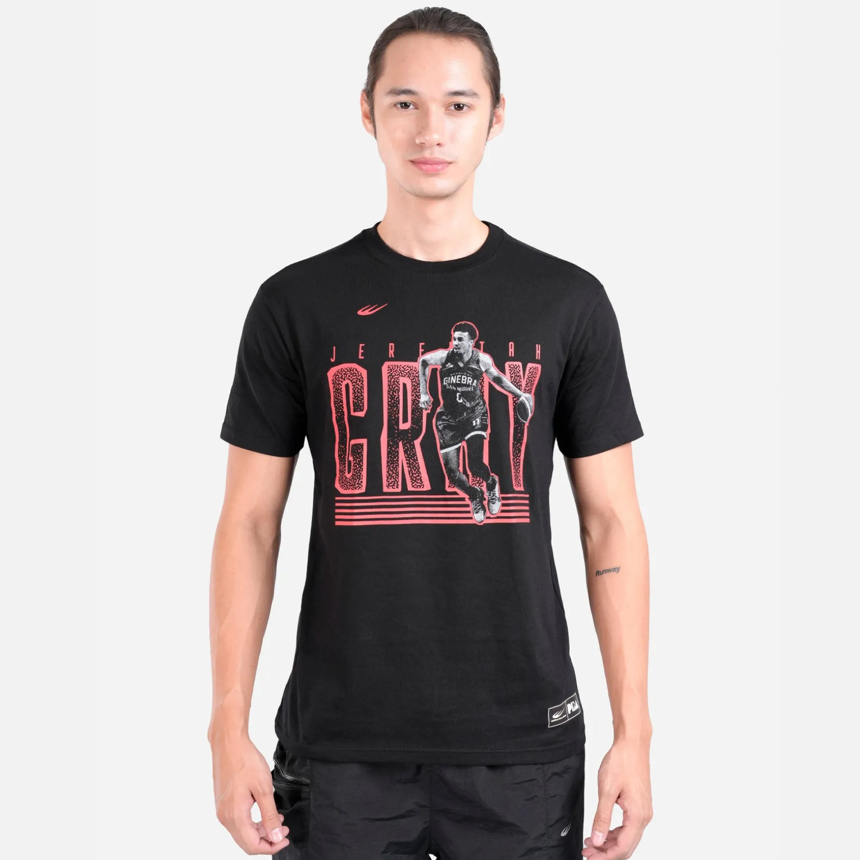 PBA GRAY ACTION TEE