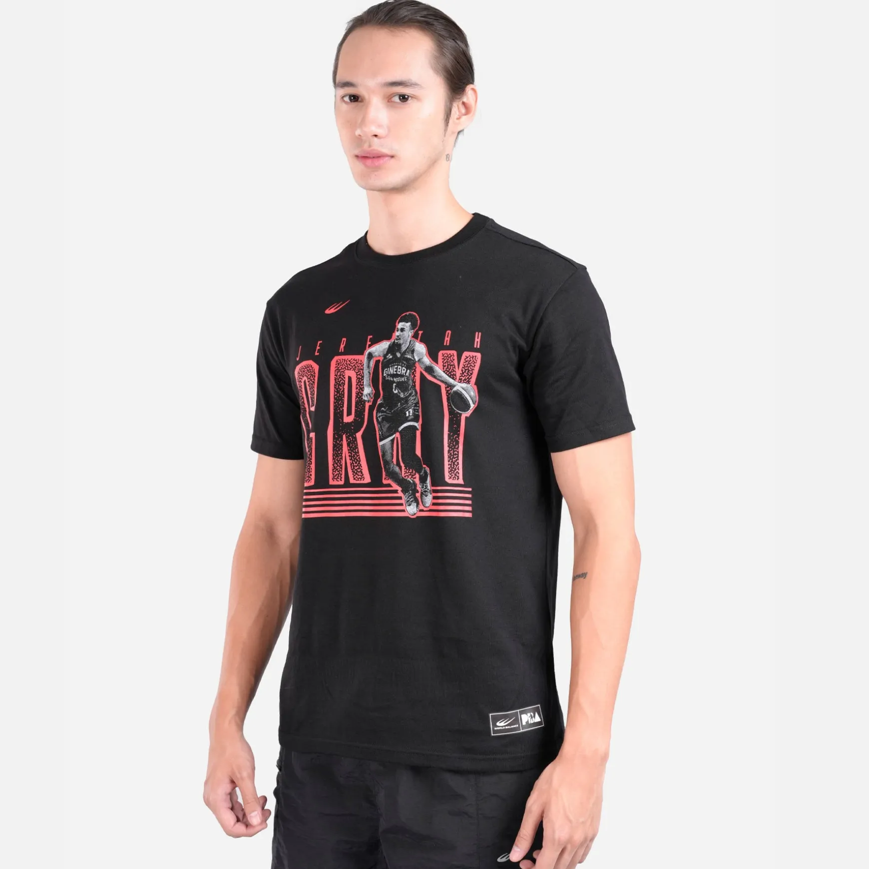 PBA GRAY ACTION TEE