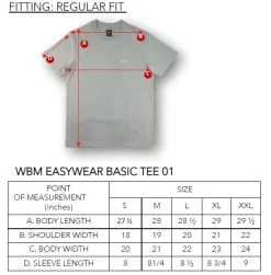 WBM EASYWEAR BASIC TEE 01